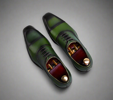 Load image into Gallery viewer, Cowhide Dress Shoes Business Men's