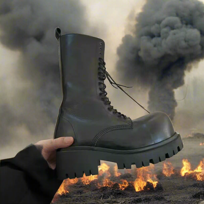 Cyberpunk Dystopian Harajuku Boots Unisex