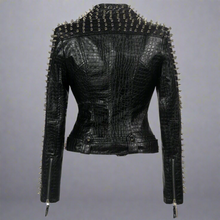 Load image into Gallery viewer, DON JOHN Leather Jacket Women's
