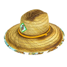 Load image into Gallery viewer, Peter Grimm Sublime Badfish Lifeguard - Rye Straw Lifeguard Hat