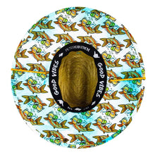 Load image into Gallery viewer, Peter Grimm Sublime Badfish Lifeguard - Rye Straw Lifeguard Hat