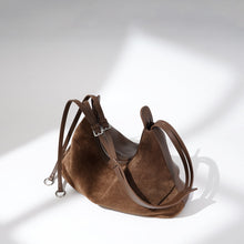 Load image into Gallery viewer, Genuine Leather Dumpling Bag - Urban Minimalist Shoulder Bag for Women
