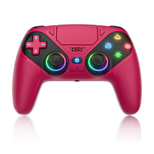 Load image into Gallery viewer, RGB Wireless Controller Compatible with PS5 and PC, Hall Effect Triggers, Programmable Buttons, Turbo Mode, Dual Vibration Gamepad