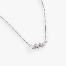 Load image into Gallery viewer, Crystal Baguette Bar Necklace