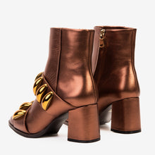 Load image into Gallery viewer, The Eclipse Rose Gold Leather Women Boot