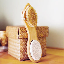 Load image into Gallery viewer, Bamboo Exfoliating Foot Pedicure Tool