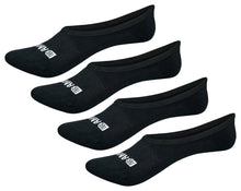 Load image into Gallery viewer, Bamboo Sports Super Low Cut No Show Bamboo Rayon Socks- Breathable, Moisture Wicking, Odor Eliminating, 4 Pair