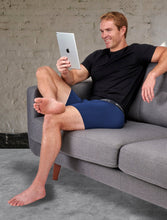 Load image into Gallery viewer, Men's 6" Inseam Bamboo Rayon Boxer Briefs - 4 Pack