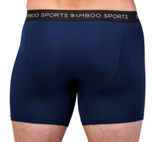 Load image into Gallery viewer, Men's 4" Inseam Bamboo Rayon Boxer Briefs - 4 Pack