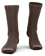Load image into Gallery viewer, Premium Bamboo Rayon Crew Socks