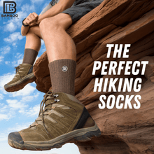 Load image into Gallery viewer, Premium Bamboo Rayon Crew Socks