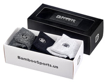 Load image into Gallery viewer, Premium Bamboo Rayon Quarter Crew Socks Gift Box