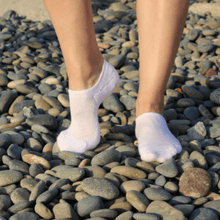 Load image into Gallery viewer, Bamboo Rayon Invisible No Show Socks