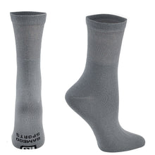 Load image into Gallery viewer, Women's Bamboo Rayon Crew Socks