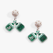 Load image into Gallery viewer, Barbie™ Pickleball Drop Earrings