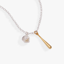 Load image into Gallery viewer, Baseball Duo Charm Pendant Necklace