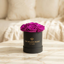 Load image into Gallery viewer, Essence Black Box | Bright Purple Roses