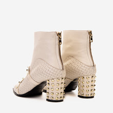 Load image into Gallery viewer, The Valentina Leather Block Heel Women Boot