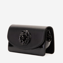 Load image into Gallery viewer, The Diva Black Leather Handbag