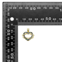 Load image into Gallery viewer, Abalone Pink White Mother of pearl Heart Charm, Sku#LX392