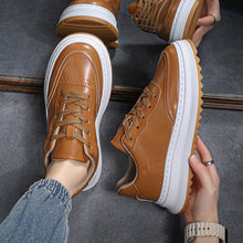 Load image into Gallery viewer, Trendy Breathable Lace-Up Sporty-Casual Shoes for Men – Round Toe Low Heel Sneakers