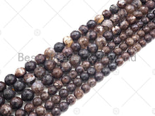 Load image into Gallery viewer, Quality Natural Coffee Fire Agate Faceted Round Beads, 8mm/10mm Fire Agate, Natural Agate, 15.5'' Full Strand, Sku#U1139