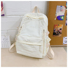 Load image into Gallery viewer, Women's Large Capacity Nylon Backpack – Minimalist Casual Travel Bag