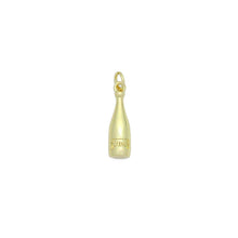 Load image into Gallery viewer, Gold Wine Bottle Charm Pendant, Sku#LK1178