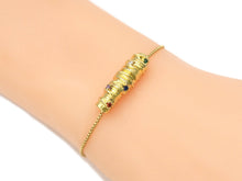 Load image into Gallery viewer, Gold CZ Thread Rolling Spacer Beads, Sku#LK681