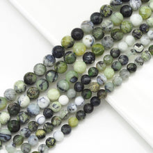 Load image into Gallery viewer, Genuine Green Opal Round Smooth Beads, Sku#U1732