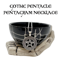 Load image into Gallery viewer, Celtic Protection Star Necklace Pentacle Symbol Jewelry