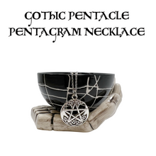 Load image into Gallery viewer, Vintage Tree of Life Pentacle Necklace Celtic Spiritual Symbol Jewelry