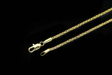 Load image into Gallery viewer, 18 Gold Filled Solid Rope Chain Necklace, Sku#A108