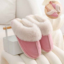 Load image into Gallery viewer, Plush Fur Slippers - Warm Non-Slip Indoor House Shoes