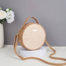 Load image into Gallery viewer, Woven Straw Round Bag