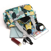 Load image into Gallery viewer, Multi-Layered Compact Portable Nylon Shoulder Crossbody Bag