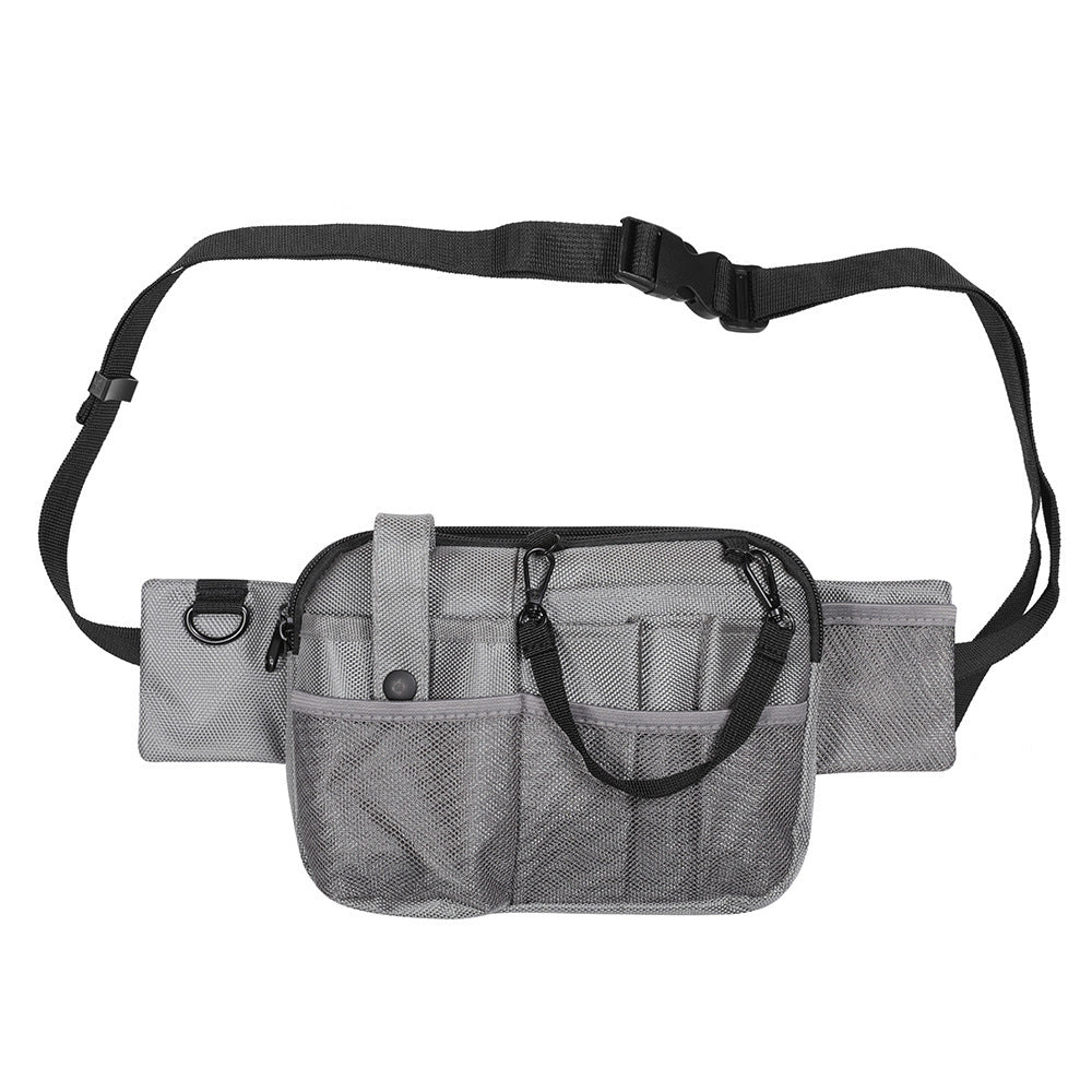 Nurse Tool Organizer Crossbody Waist Bag - Medical Professional Utility Bag with Multiple Pockets
