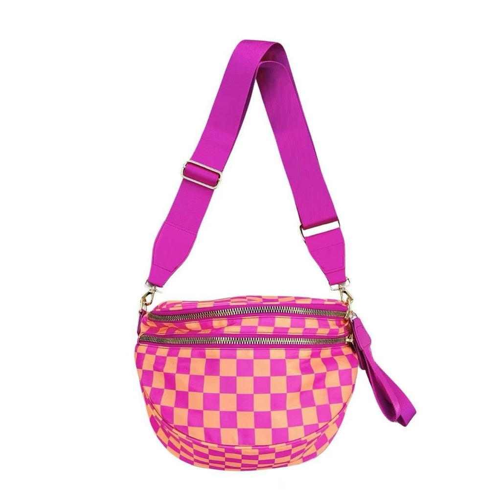 Women's High Capacity Oxford Cloth Crossbody Bag – Stylish Shell Shoulder Bag