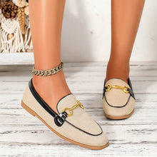Load image into Gallery viewer, Slip-On Block Heel Loafers