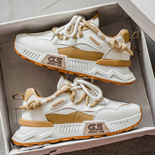 Load image into Gallery viewer, Men's Chunky Sole Dad Sneakers - Breathable Casual Shoes with Thick Sole