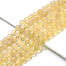 Load image into Gallery viewer, Genuine High Quality Yellow Fluorite Round Smooth Beads, 8mm/10mm, Sku#U1599