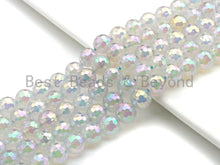 Load image into Gallery viewer, Mystic Plated Rainbow White Agate Beads, Sku#UA59