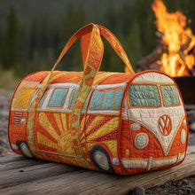 Load image into Gallery viewer, Quilted Embroidery Travel Tote Bag - Multifunctional Sports &amp; Fitness Duffle for Women &amp; Men