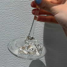 Load image into Gallery viewer, Good Vibes Wine Glass Charm Set of 4