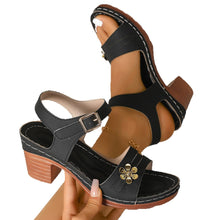 Load image into Gallery viewer, One-Strap Buckle High-Heel Sandals -