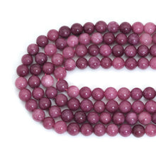 Load image into Gallery viewer, Dark Red Jade Round Smooth Beads, Sku#U2228