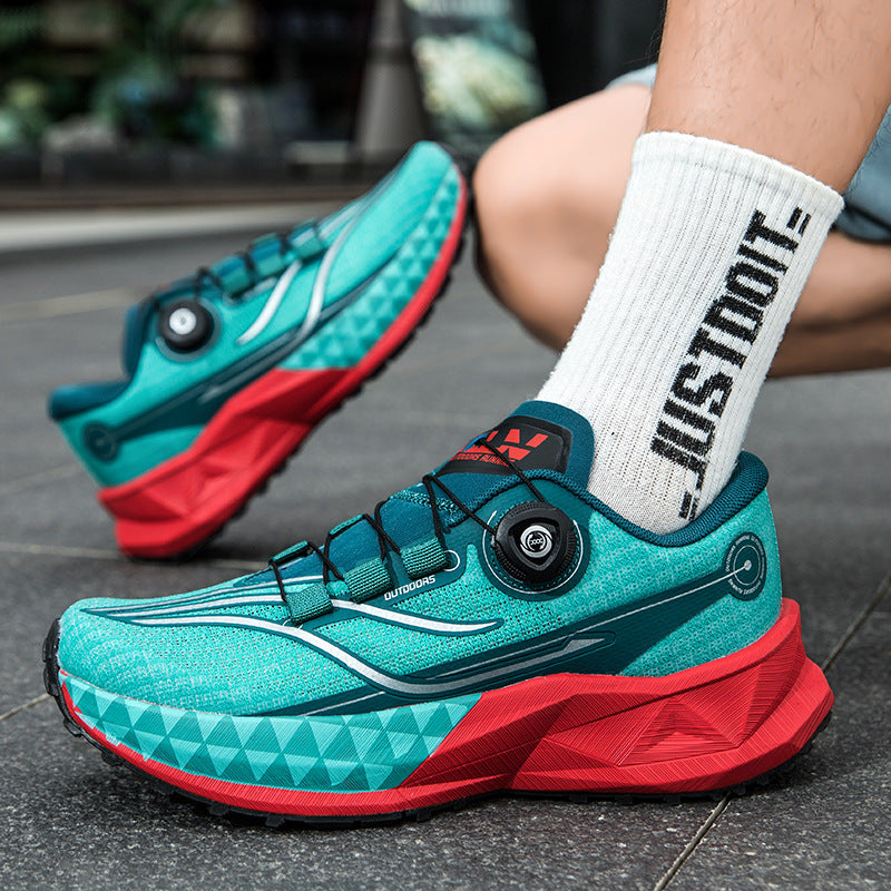 Unisex Off-Road Running Shoes - Breathable Athletic Sneakers with Non-Slip Sole