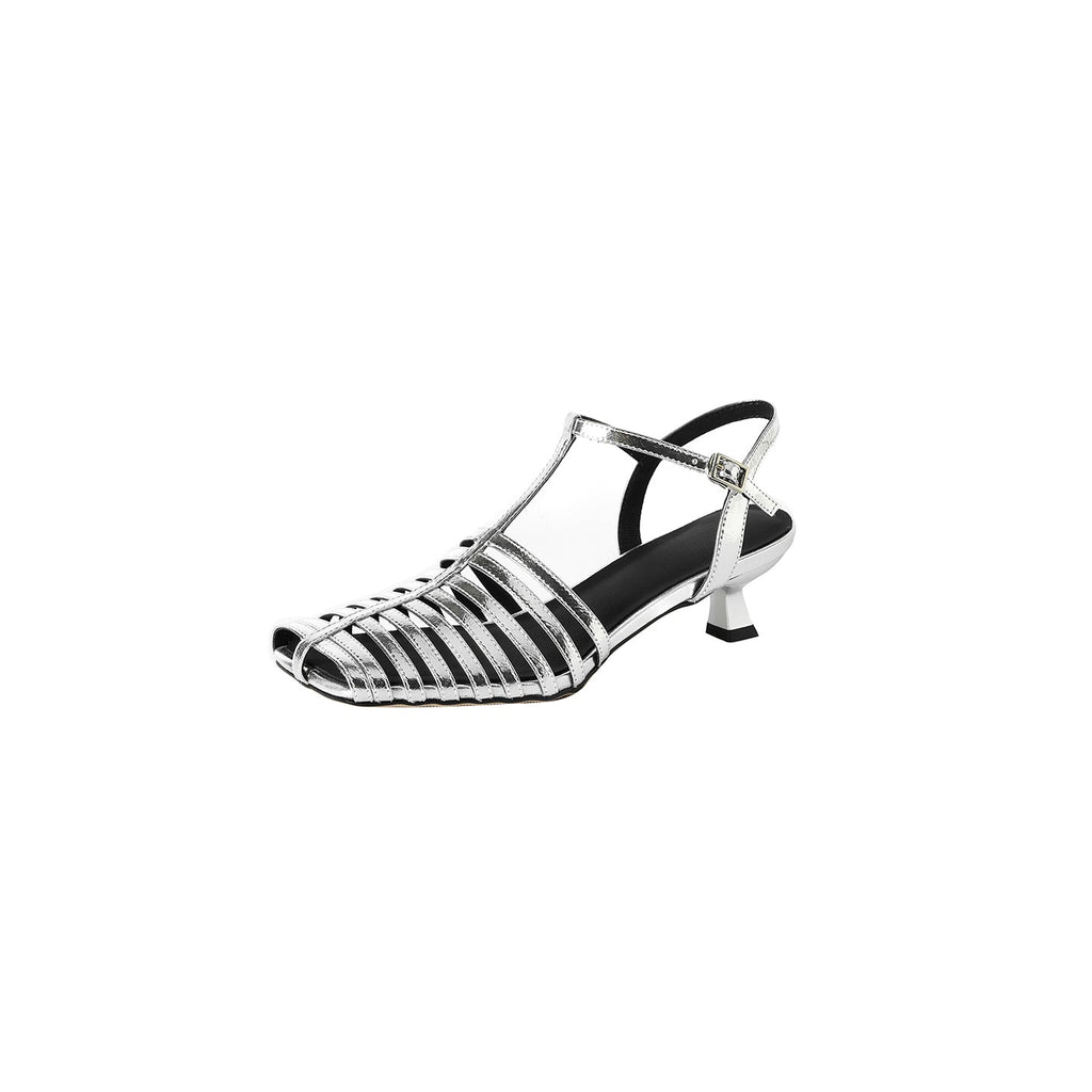 Women's Lambskin Cage Sandals