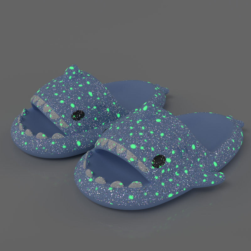 Shark Slippers Glow House Slippers