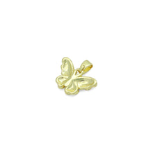Load image into Gallery viewer, Gold Nugget Texture Butterfly Charm Pendant,Sku#LX856